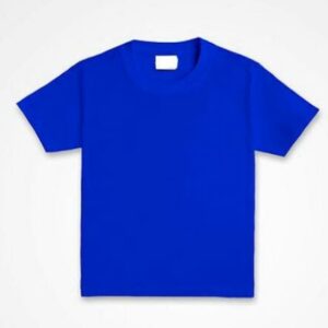 Blue Round Neck School T-Shirt Price in kenya