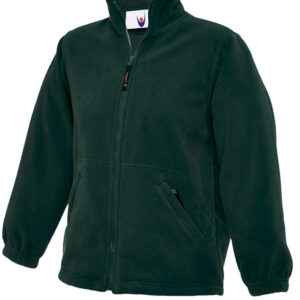 Full Zip Green School Fleece Jackets