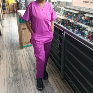 Pink Medical Scrubs